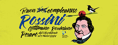 Buon compleanno Rossini. Locandina ufficiale dell'evento